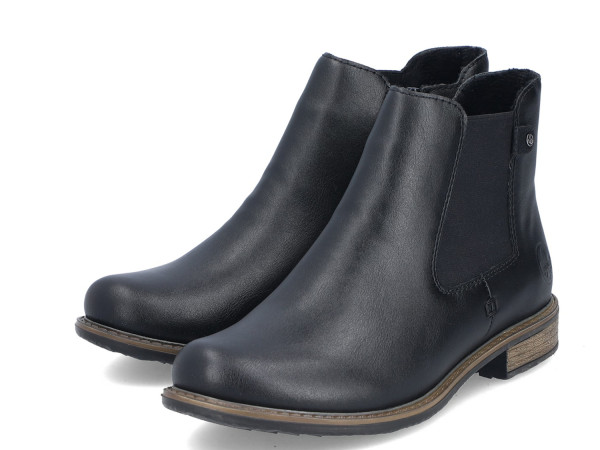 Rieker Damen Chelsea Boots schwarz