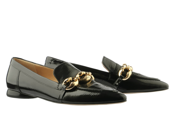 Högl Damen JUDY Loafer schwarz/patent