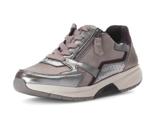 Gabor Damen Sneaker Roling Soft dkrose/mouse/asilver