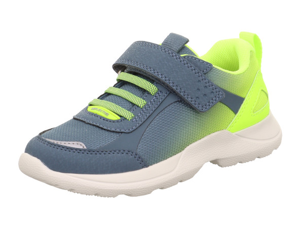 Superfit Buben Sportschuh Rush blau/gelb