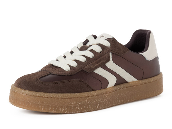 Tamaris Damen Sneaker brown/metallic