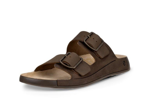 Ecco Herren Pantolette Cozmo nutmeg