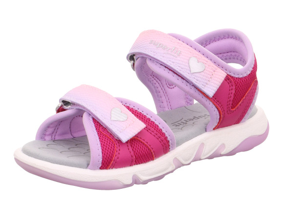 Superfit Mädchen Sandale Pebbles pink