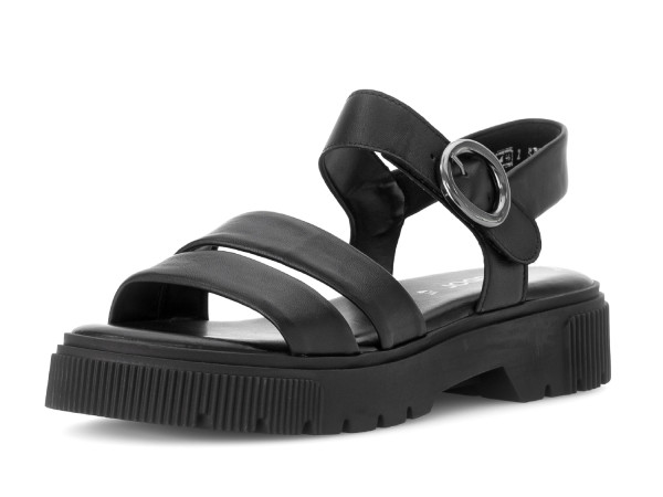 Gabor fashion Damen Sandale schwarz