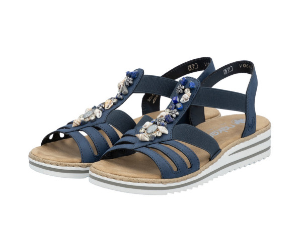 Rieker Damen Sandale jeans