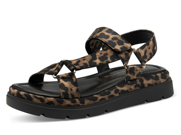Tamaris Damen Sandale leopard