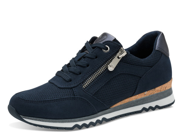 Marco Tozzi Damen Sneaker navy/comb