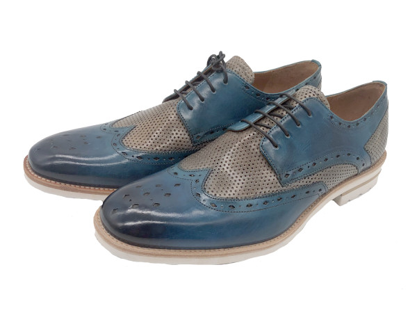 Melvin&Hamilton Herren Halbschuh Eddy5 Crust/Bluette