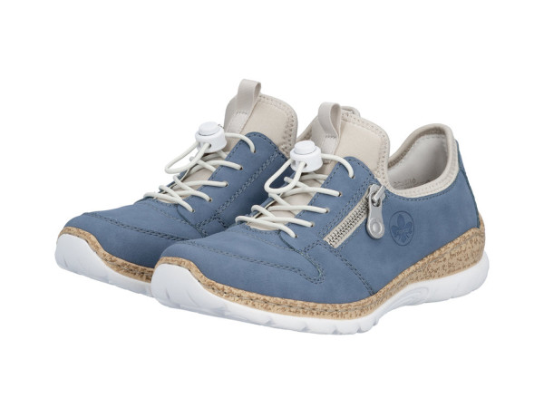 Rieker Damen Slipper indigo