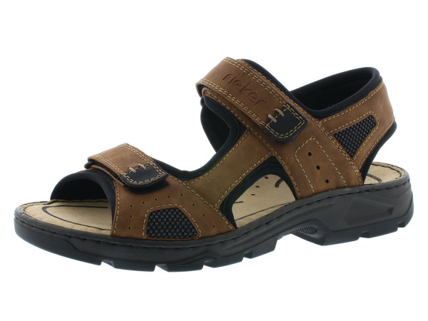 Rieker Herren Outdoor Sandale Antrazit