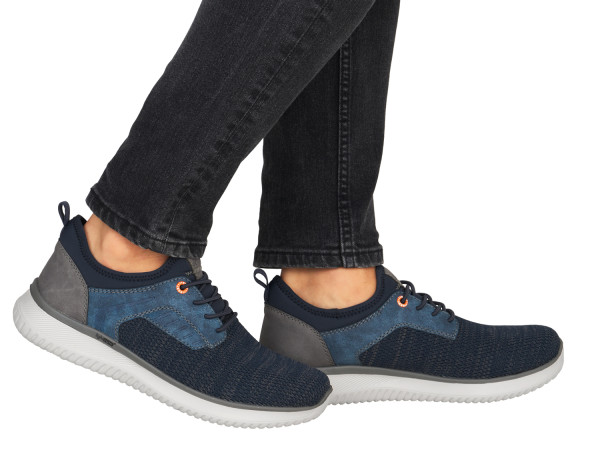 Rieker Herren Sneaker ocean/grey