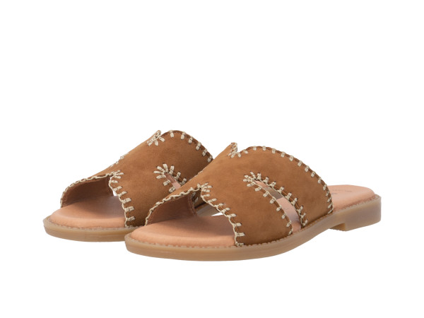 Remonte Damen Pantolette offwhite