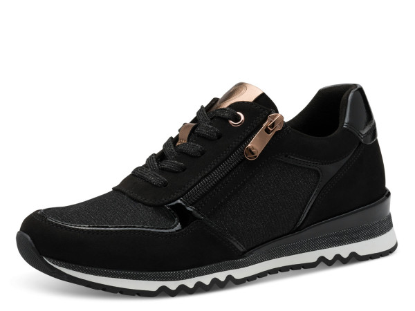 Marco Tozzi Damen Sneaker black/copper