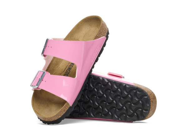 Birkenstock Damen Pantolette Arizona patent candy pink NF
