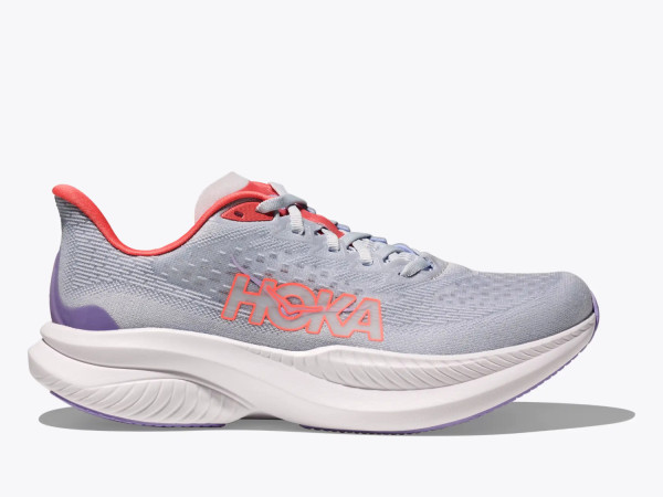 Hoka Damen Laufschuh Mach 6 pale dusk/gull