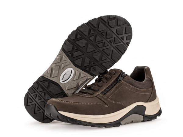 Pius Gabor Herren Sneaker Mocca/Nubuk Rollingsoft