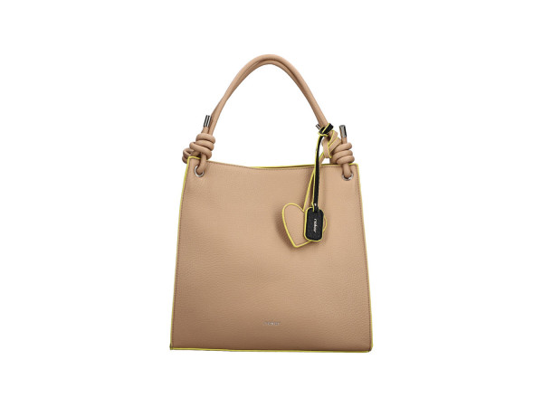 Rieker Damen Shopper beige