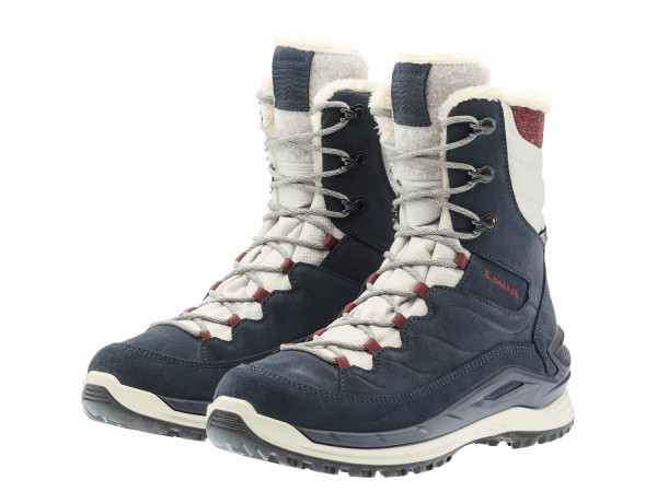 Lowa Damen Winterstiefel Calceta EVO navi-beige/Gore-Tex
