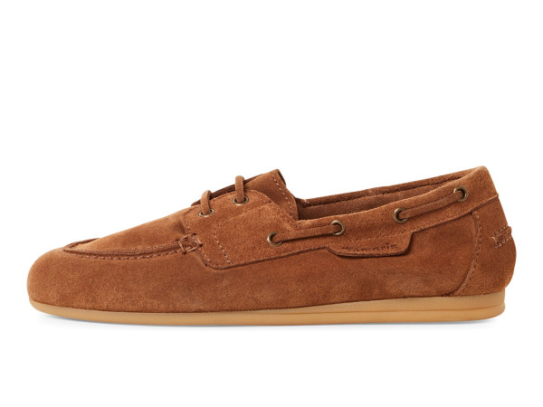 Tamaris Damen Docksider cognac/leder