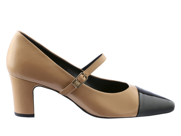 Högl Damen Pumps Paris nougat/schwarz