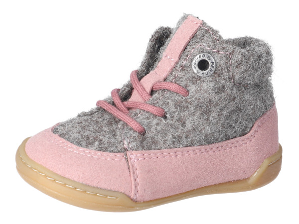 Pepino Mädchen Barfuß-Schuh STEP sucre/grau