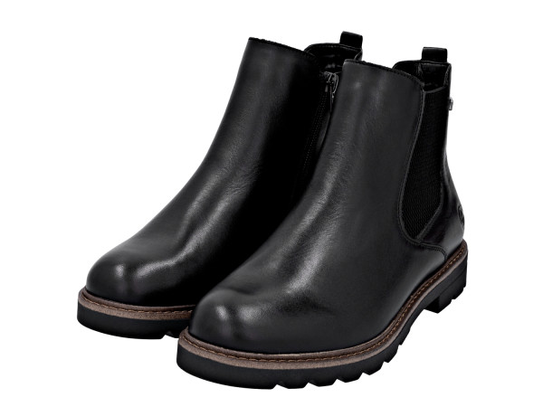 Remonte Damen Chelsea Boot schwarz/TEX