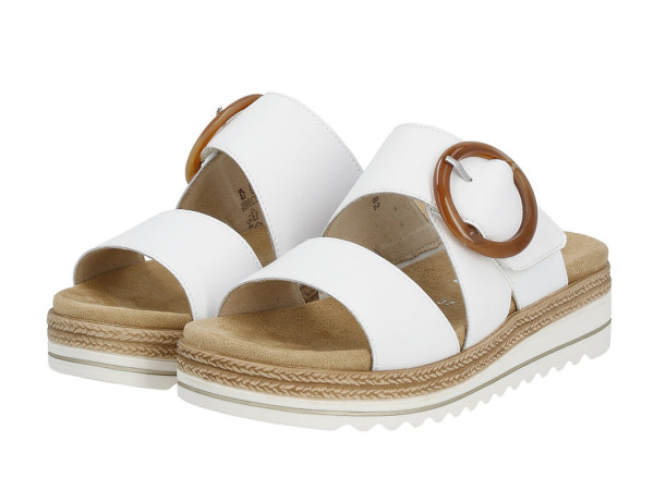 Remonte Damen Pantolette weiss
