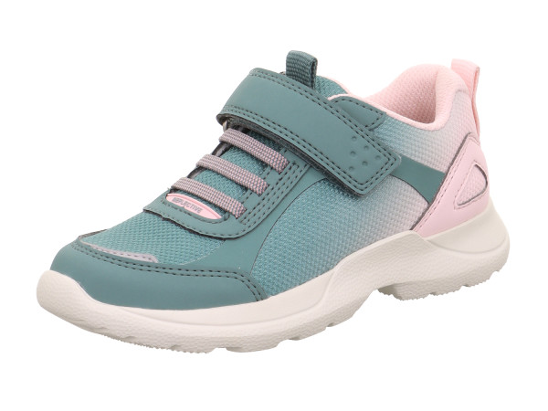 Superfit Mädchen Sportschuh Rush grün/Klett