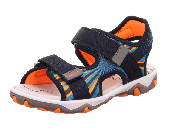 Superfit Buben Sandale Mike 3.0 blau/orange
