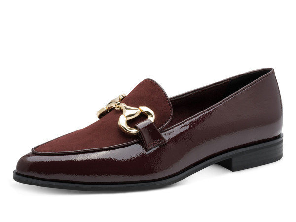 Marco Tozzi Damen Slipper bordo